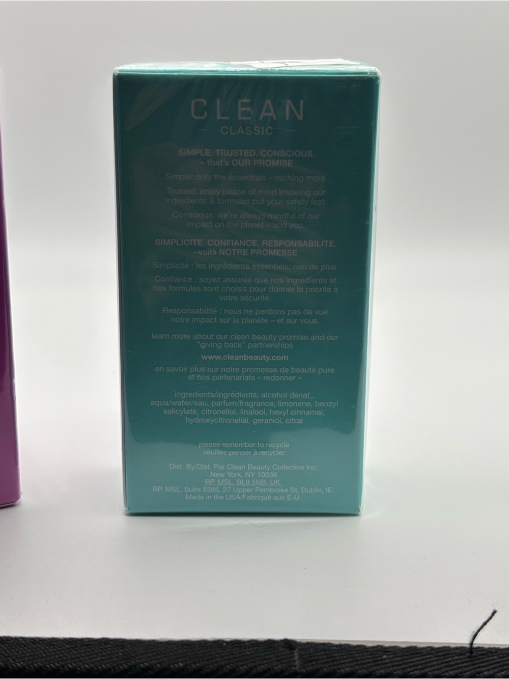 CLEAN Classic Eau de Toilette 2 Fl Oz Fresh Laundry Skin Vanilla Mandarin - Picture 7 of 8